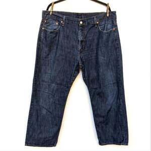 Men's Levi's 569 Dark Wash Jeans W 40 L 30